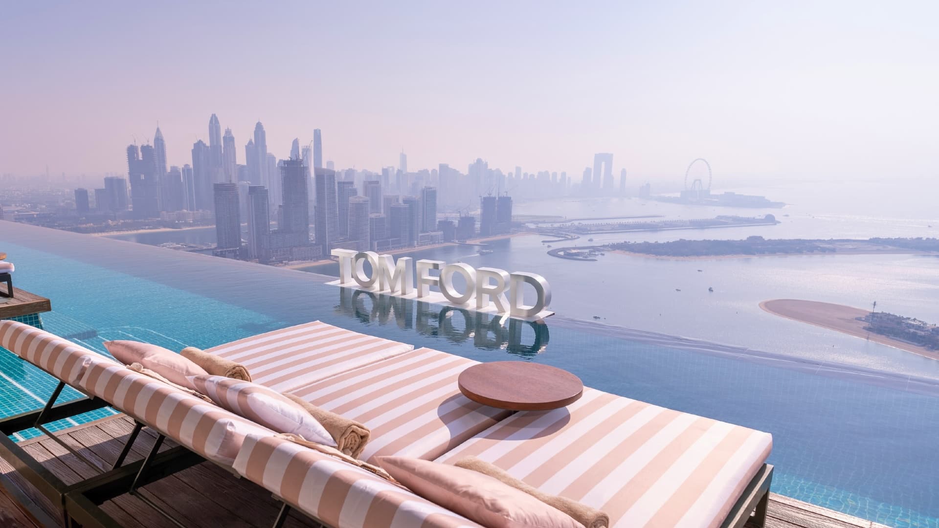 Tom Ford Beauty presents a two-month takeover at AURA Skypool