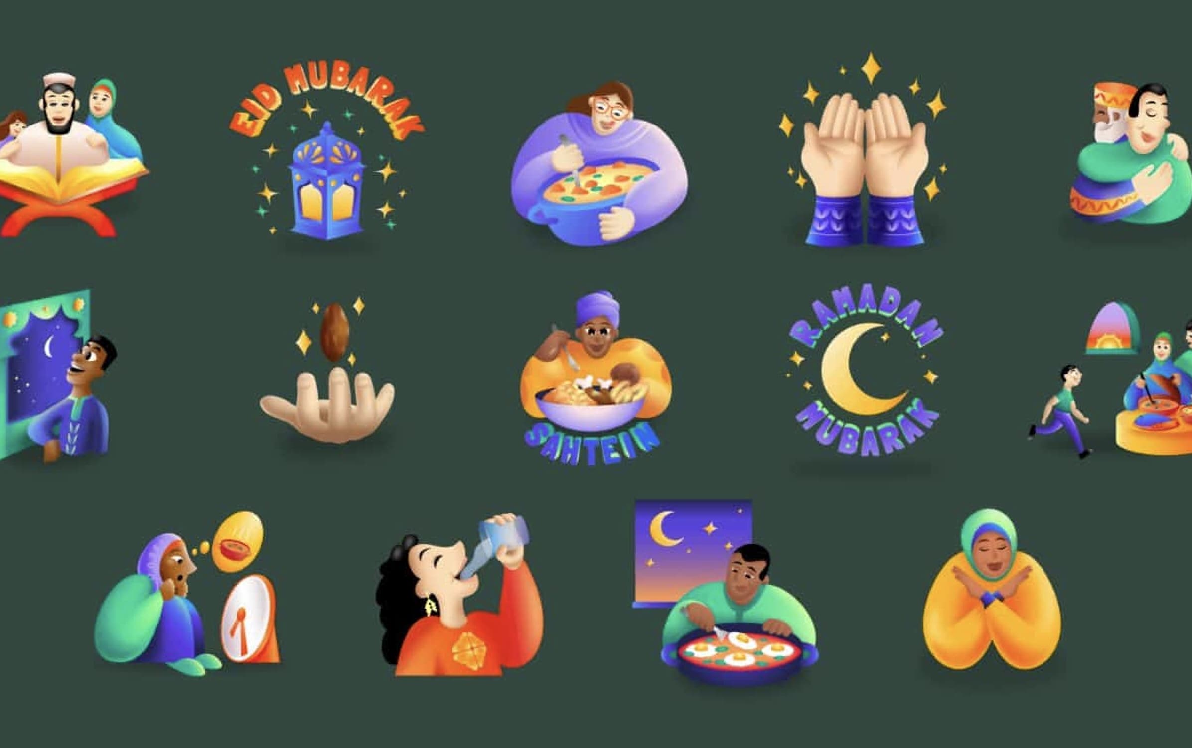 WhatsApp rolls out fun sticker packs for Ramadan
