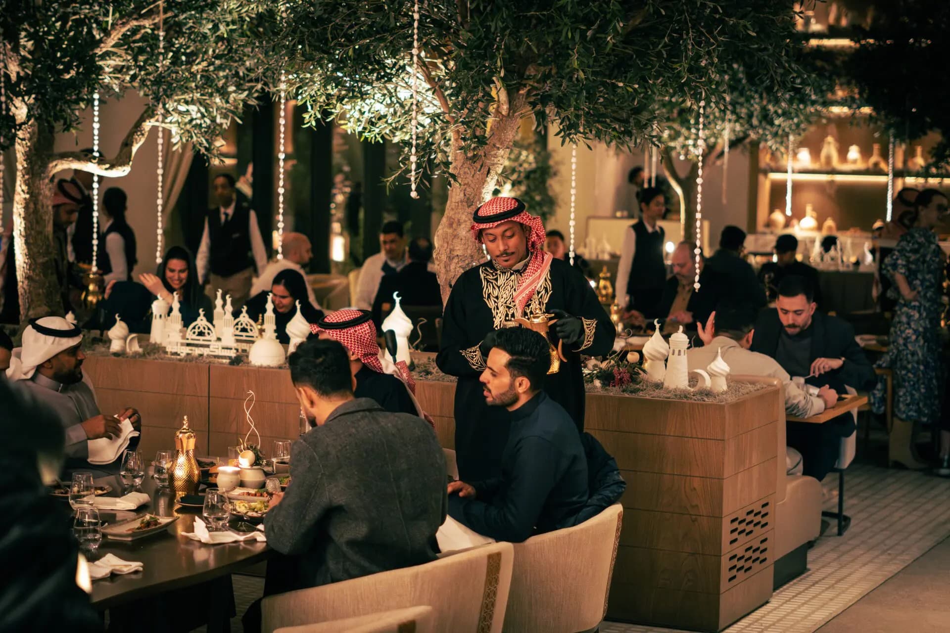 Step inside the stunning new Ramadan tent at Via Riyadh this month