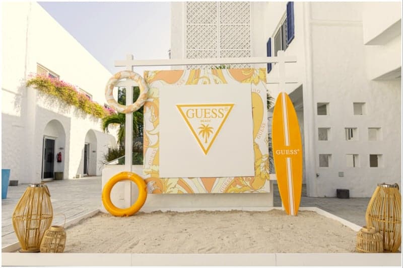 Guess and OIA Beach Club create a cool collaboration in Jeddah 