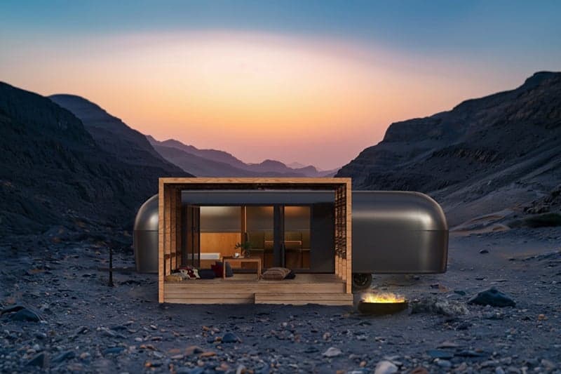 Nomad brings luxury mountain trailers to Sharjah