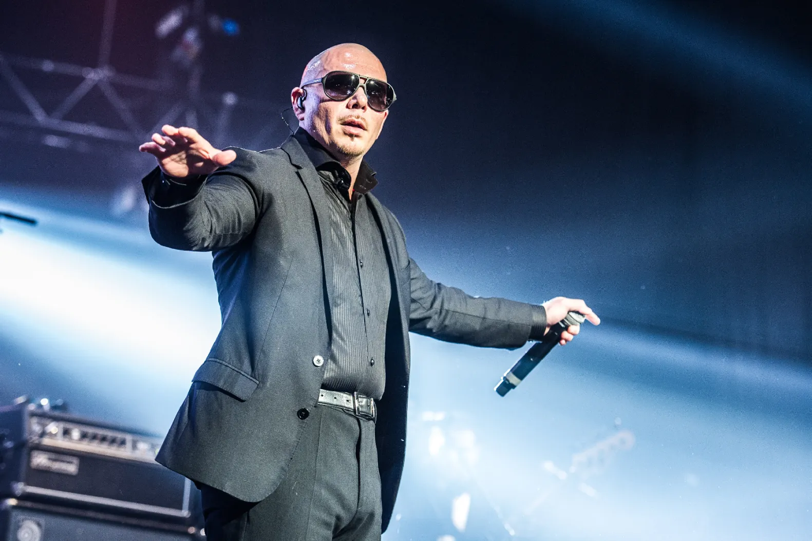 Pitbull fireballs back to Dubai with Coca-Cola Arena show