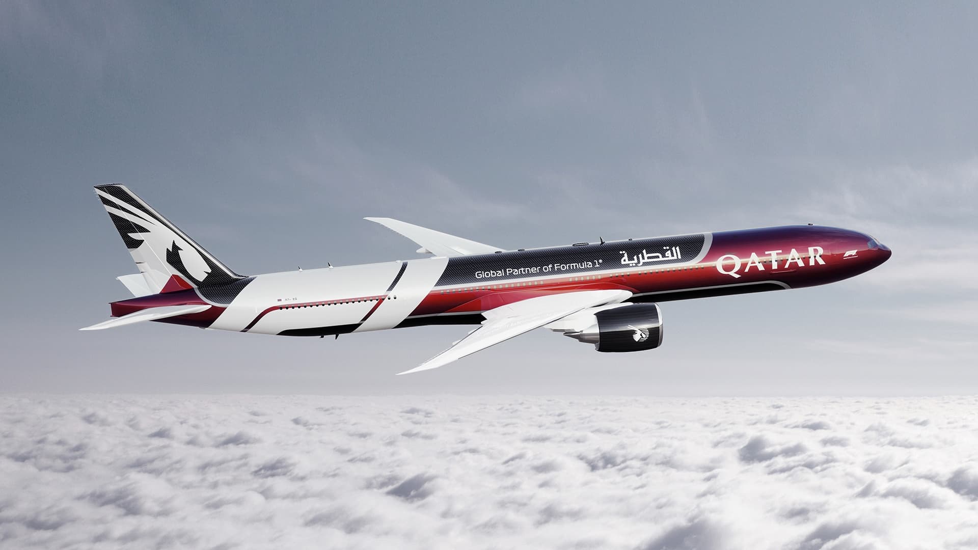 Rapper Swizz Beatz has designed a plane for Qatar Airways
