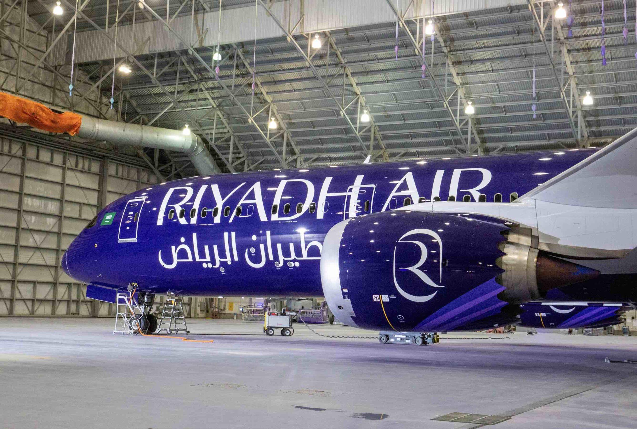 Check out Riyadh Air’s dramatic design for its first plane 