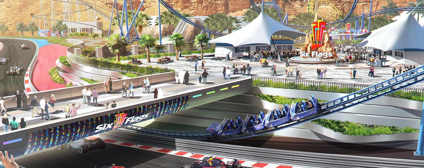 Six Flags Qiddiya eyes an October 2024 opening