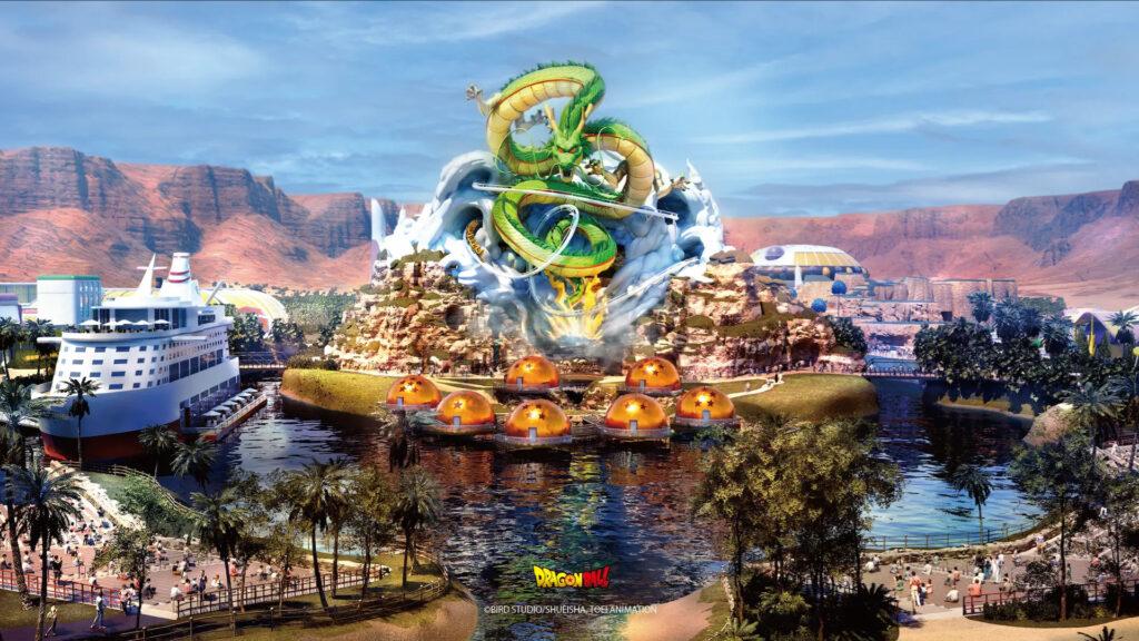 The world’s first Dragon Ball theme park is under construction in Saudi Arabia